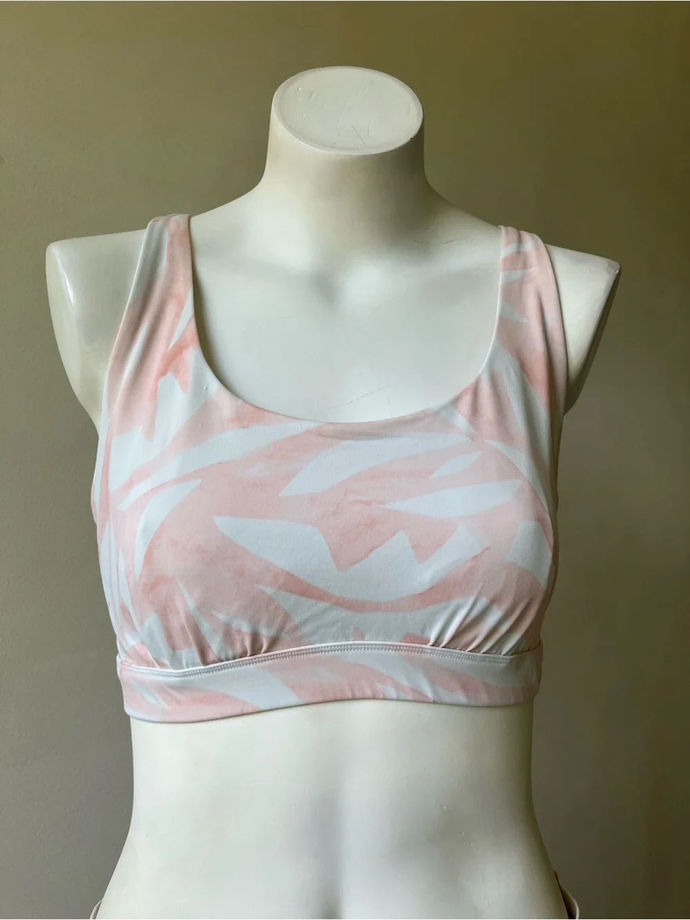 Athleta | Kata South Beach Bikini Top and Shorts Set Pink Quartz Swirl 36D/DD L
